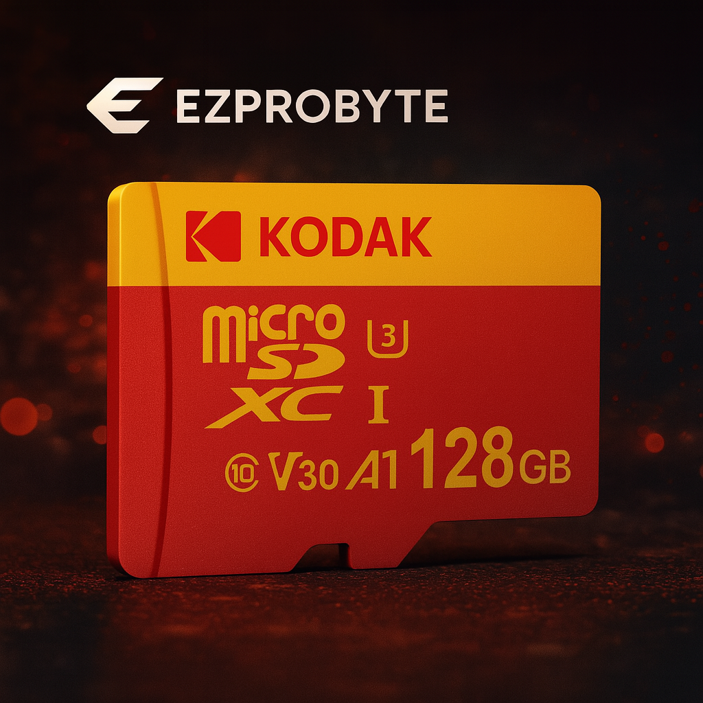 KODAK High-Speed MicroSD Card 32GB–256GB for Mobile Devices & Photography Gear