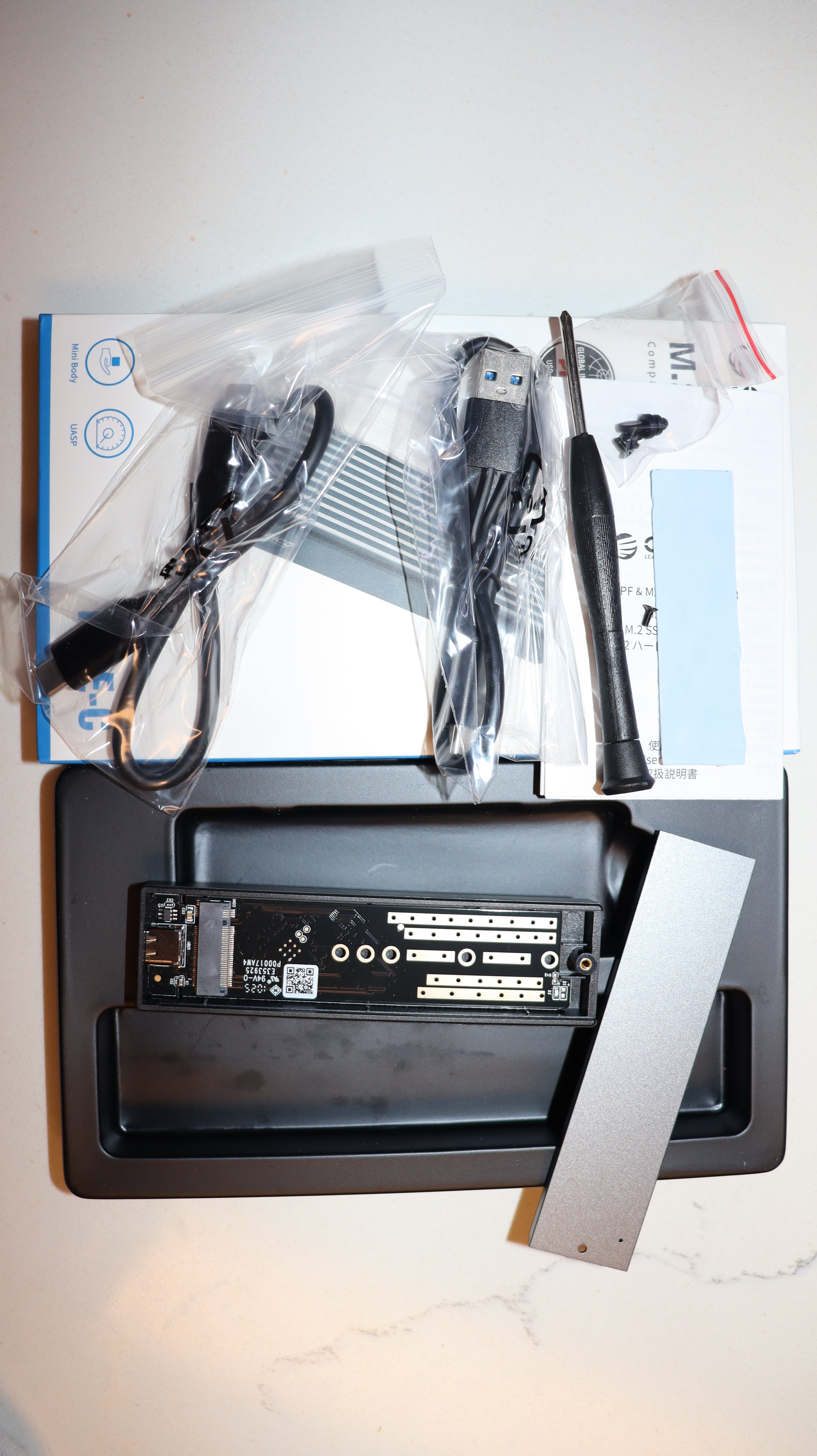 Blazing 10Gbps Speed – ORICO M.2 NVMe/SATA SSD Enclosure, USB 3.1 Gen 2