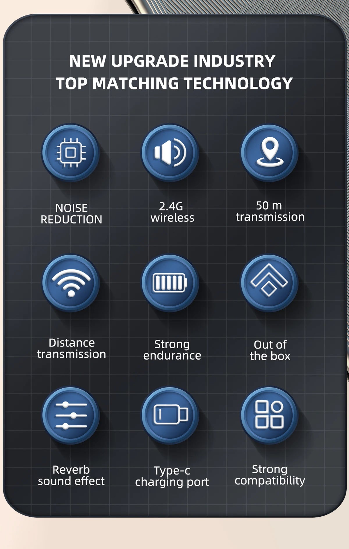 UltraClear Wireless Mic