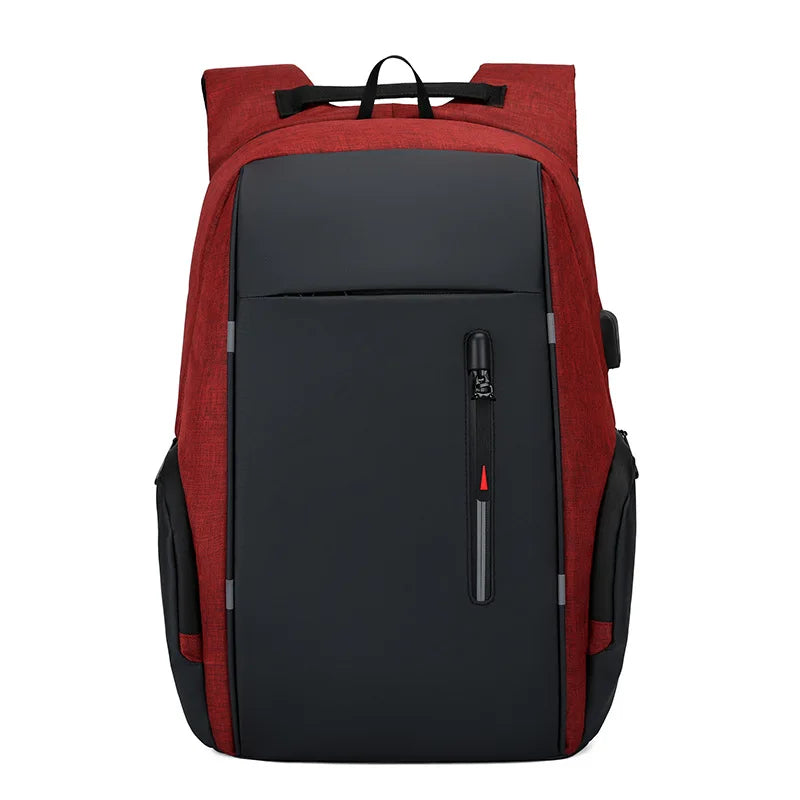 Business Backpack Men USB School Waterproof Backpacks Laptop College Students Schoolbag Large Capacity Bagpacks Back Pack Bags