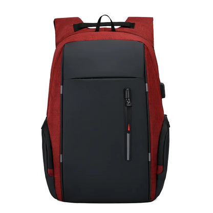 Business Backpack Men USB School Waterproof Backpacks Laptop College Students Schoolbag Large Capacity Bagpacks Back Pack Bags